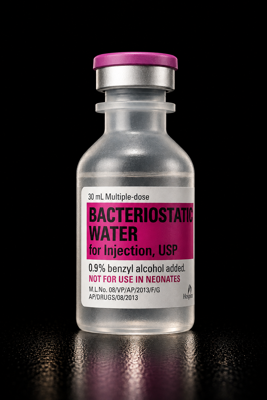 Hospira Bac Water 30ml Vial